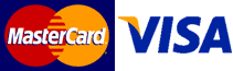 Visa and MasterCard accepted